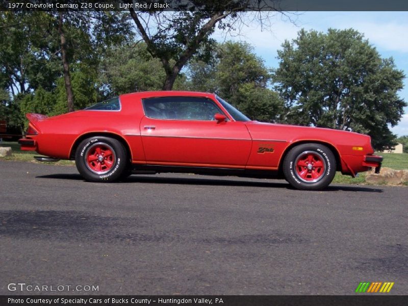  1977 Camaro Z28 Coupe Light Red