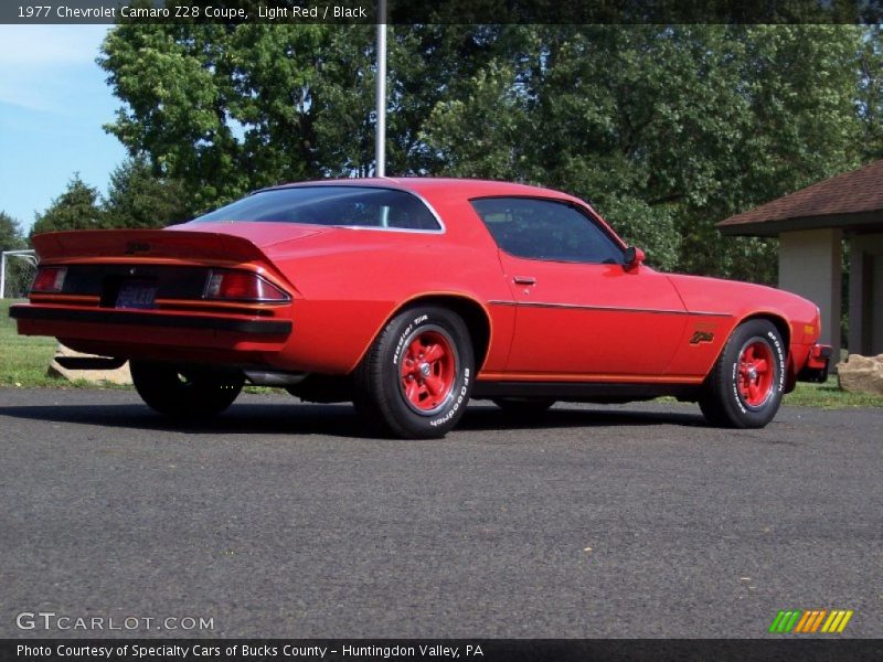  1977 Camaro Z28 Coupe Light Red