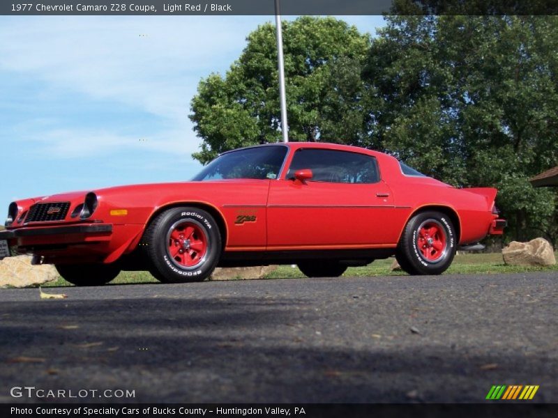  1977 Camaro Z28 Coupe Light Red