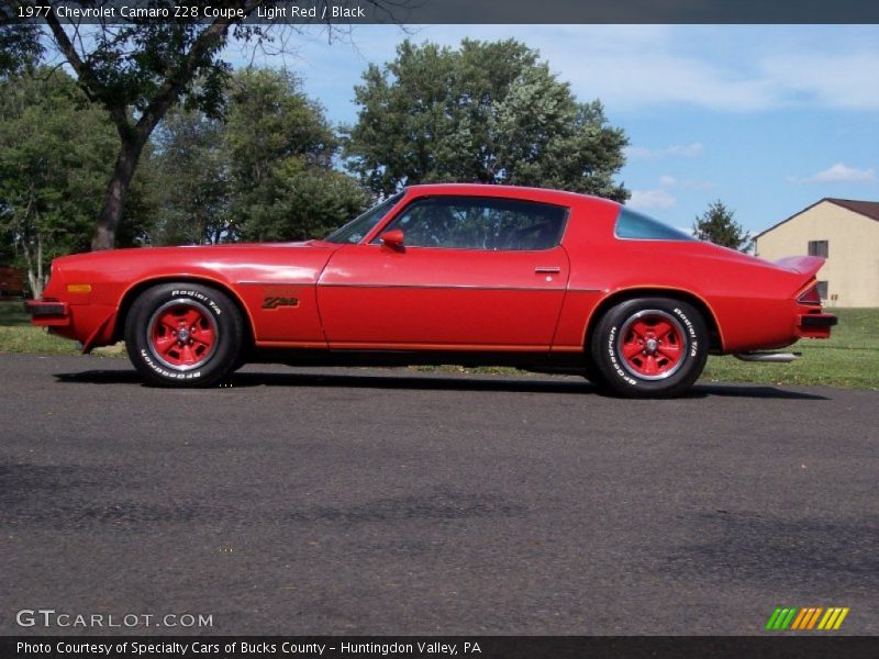  1977 Camaro Z28 Coupe Light Red
