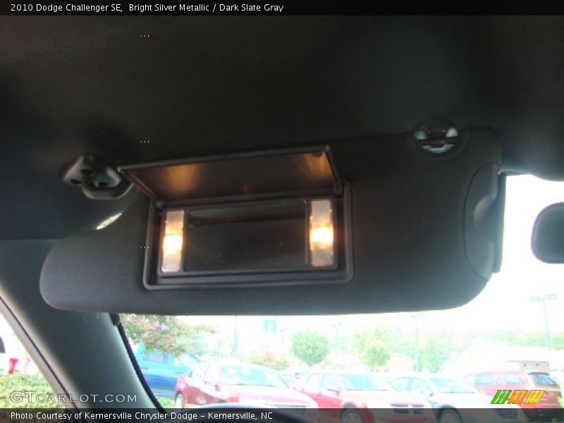 Bright Silver Metallic / Dark Slate Gray 2010 Dodge Challenger SE