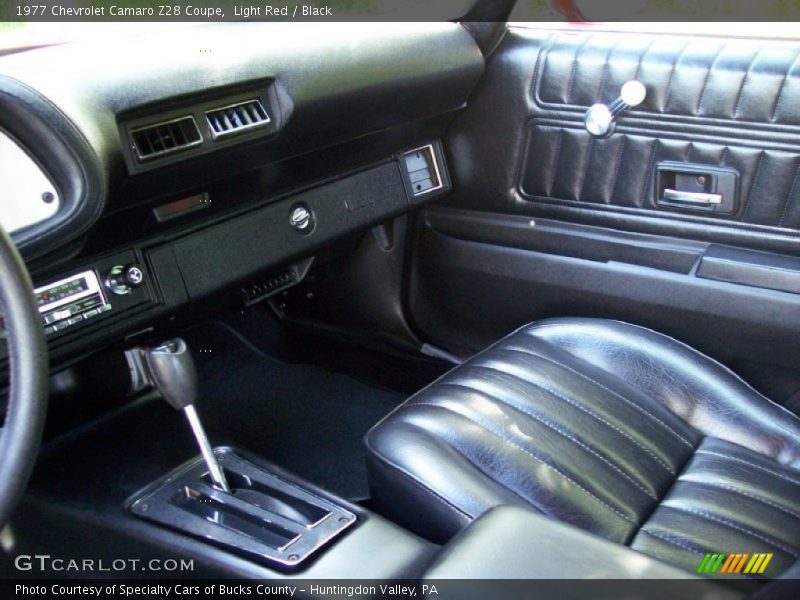  1977 Camaro Z28 Coupe Black Interior