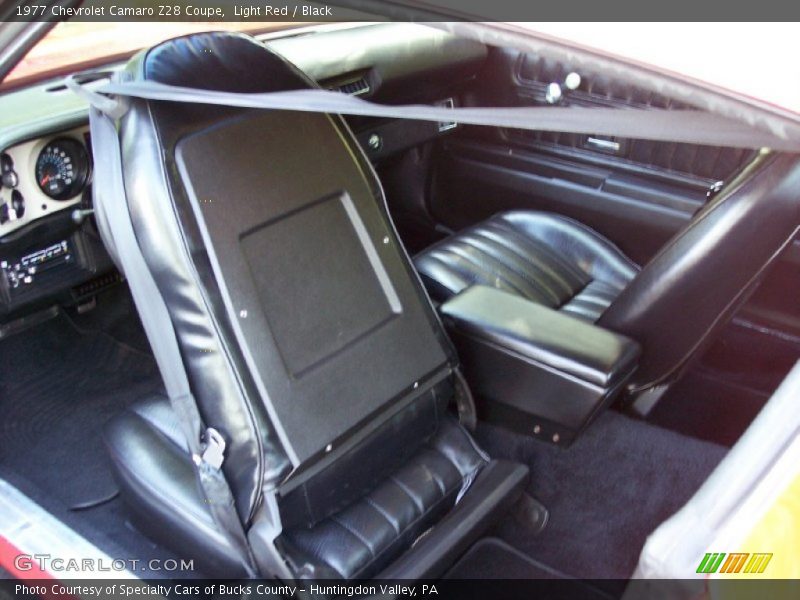  1977 Camaro Z28 Coupe Black Interior