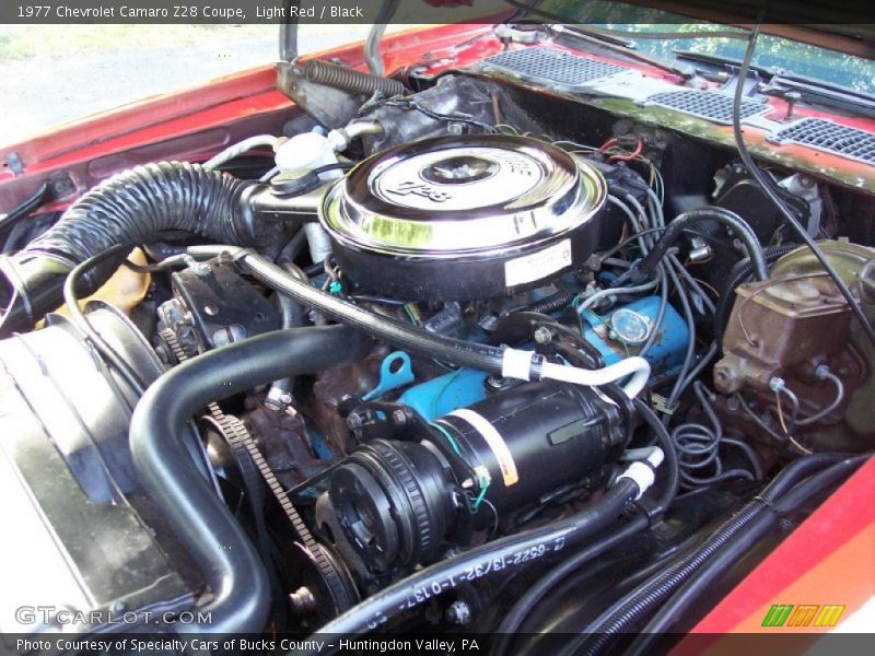  1977 Camaro Z28 Coupe Engine - 350 cid OHV 16-Valve V8