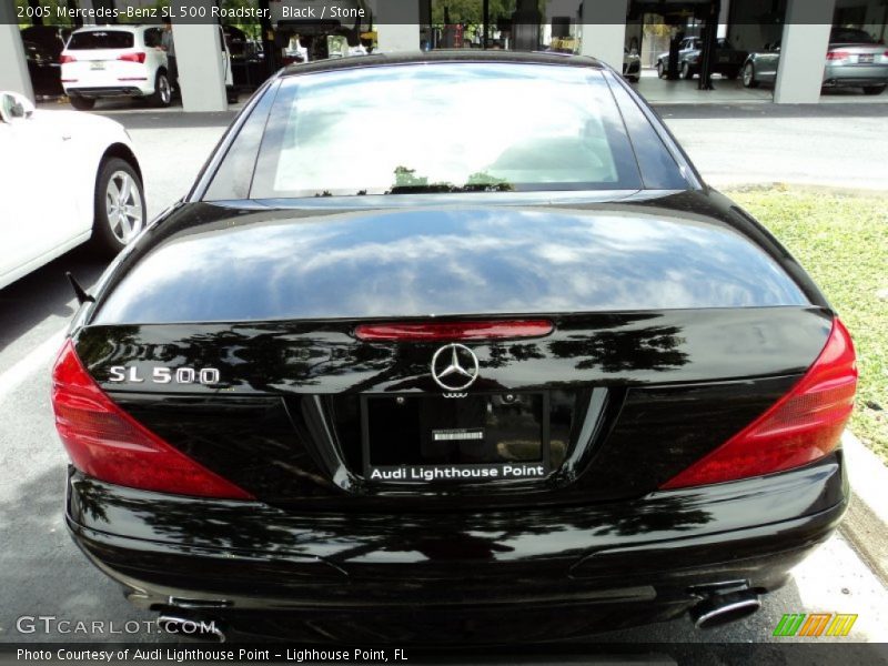 Black / Stone 2005 Mercedes-Benz SL 500 Roadster