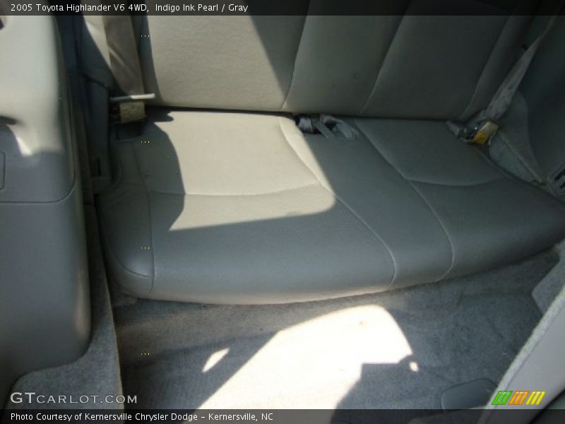 Indigo Ink Pearl / Gray 2005 Toyota Highlander V6 4WD