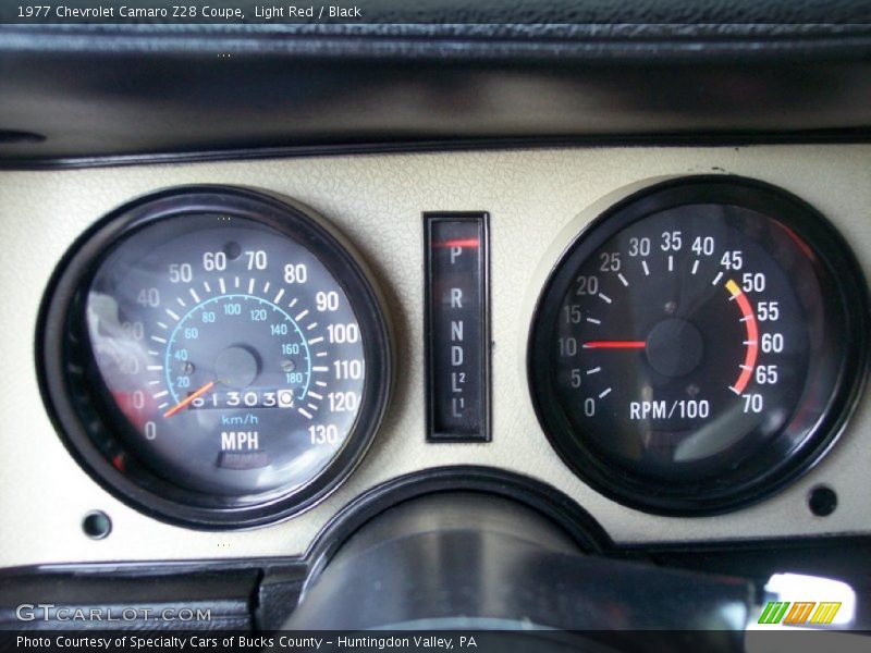  1977 Camaro Z28 Coupe Z28 Coupe Gauges