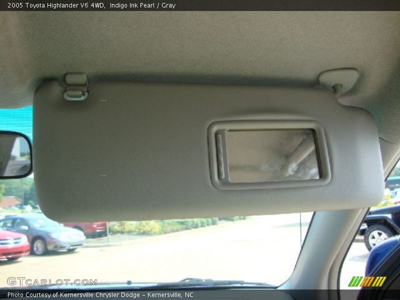 Indigo Ink Pearl / Gray 2005 Toyota Highlander V6 4WD