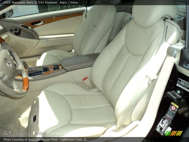  2005 SL 500 Roadster Stone Interior