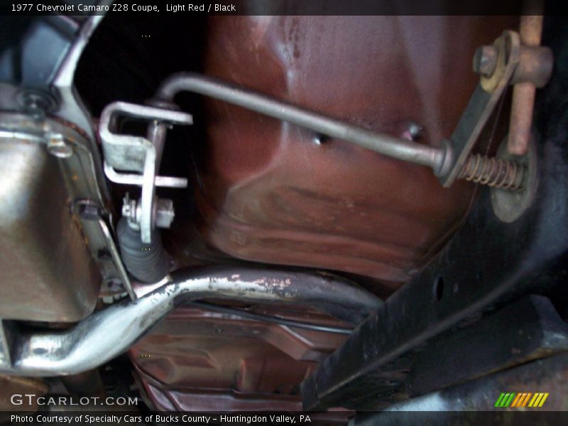 Light Red / Black 1977 Chevrolet Camaro Z28 Coupe