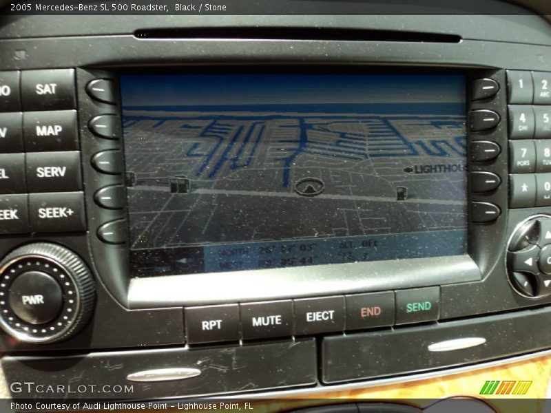 Navigation of 2005 SL 500 Roadster