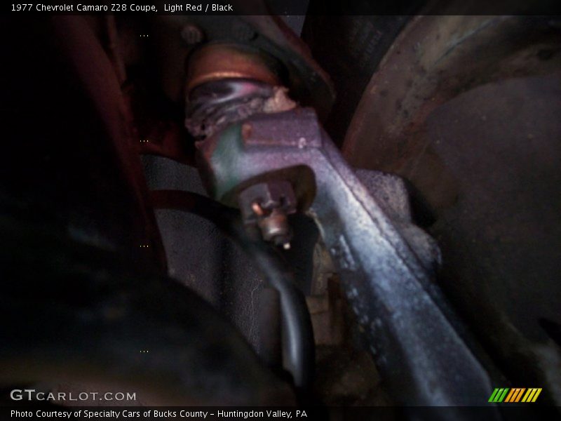 Light Red / Black 1977 Chevrolet Camaro Z28 Coupe