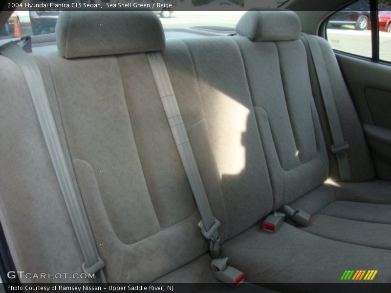 Sea Shell Green / Beige 2004 Hyundai Elantra GLS Sedan