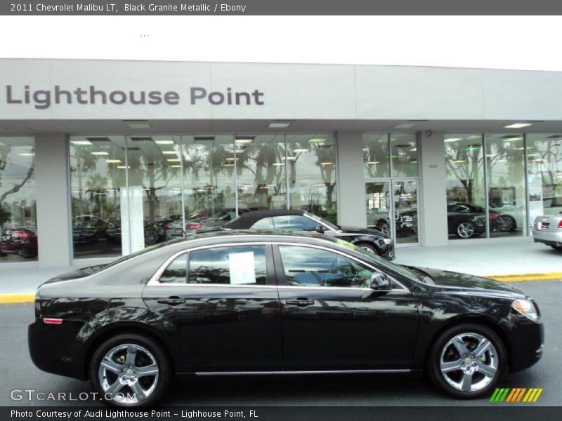 Black Granite Metallic / Ebony 2011 Chevrolet Malibu LT