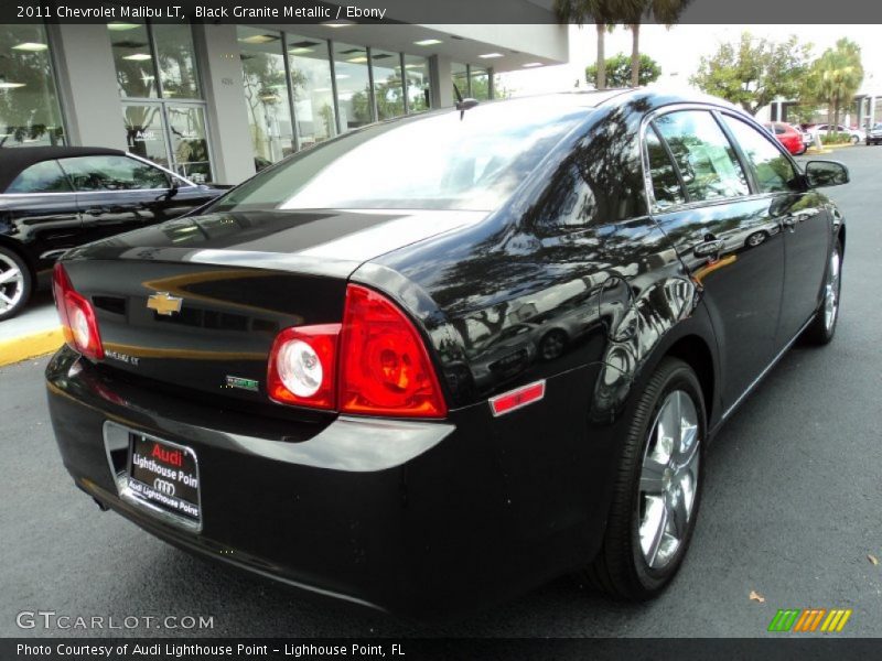 Black Granite Metallic / Ebony 2011 Chevrolet Malibu LT