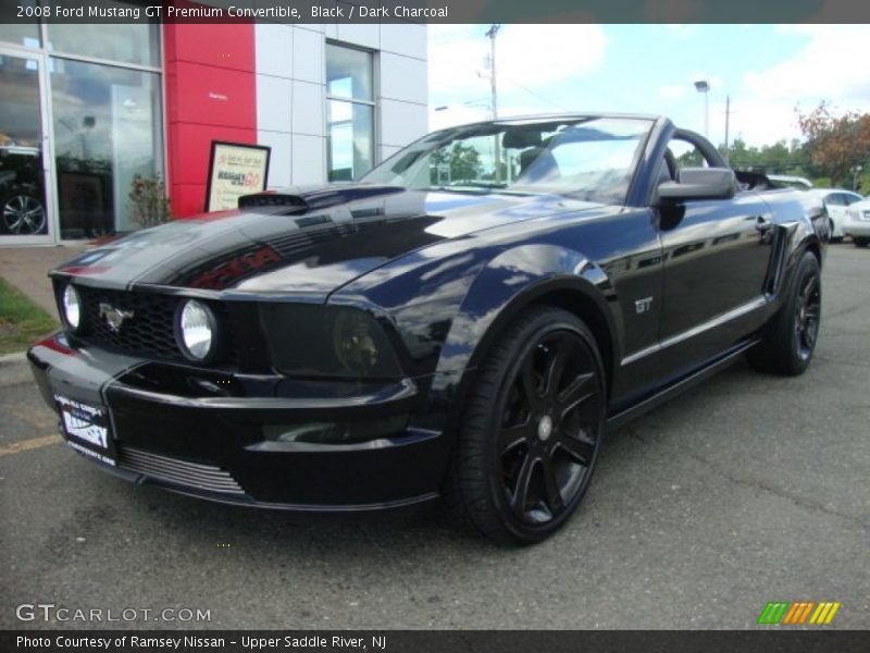 Front 3/4 View of 2008 Mustang GT Premium Convertible