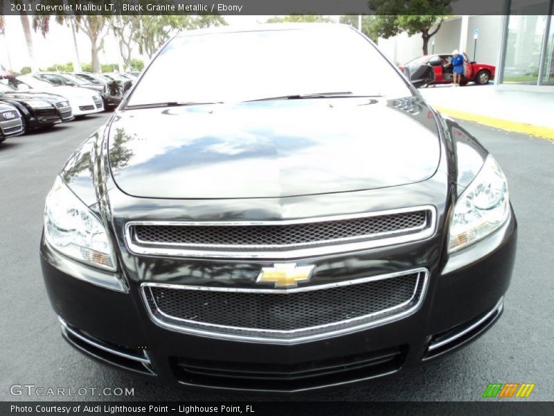 Black Granite Metallic / Ebony 2011 Chevrolet Malibu LT