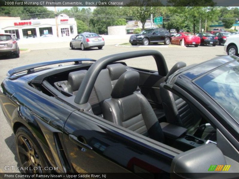 Black / Dark Charcoal 2008 Ford Mustang GT Premium Convertible