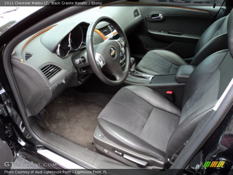 Ebony Interior - 2011 Malibu LT 