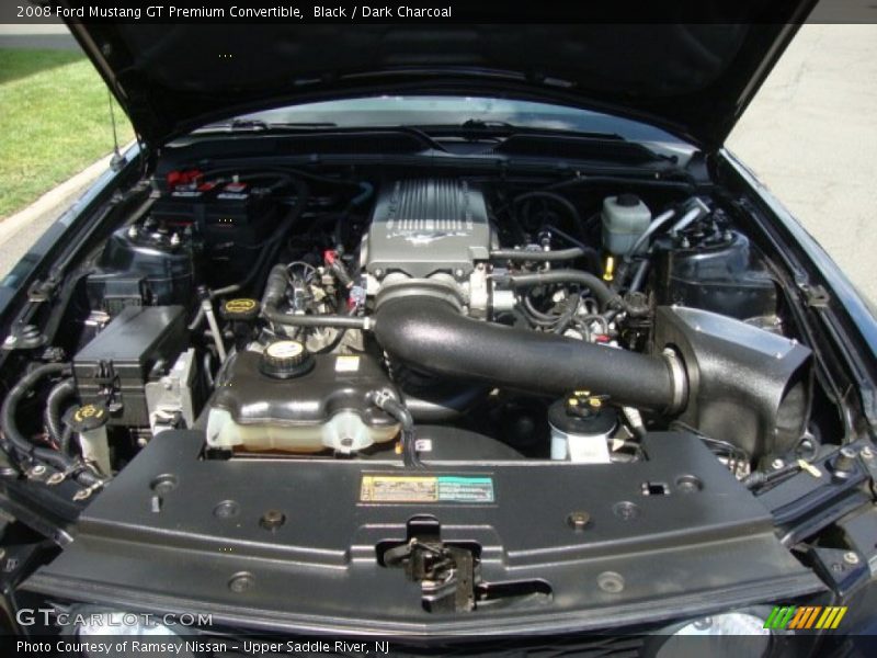  2008 Mustang GT Premium Convertible Engine - 4.6 Liter SOHC 24-Valve VVT V8