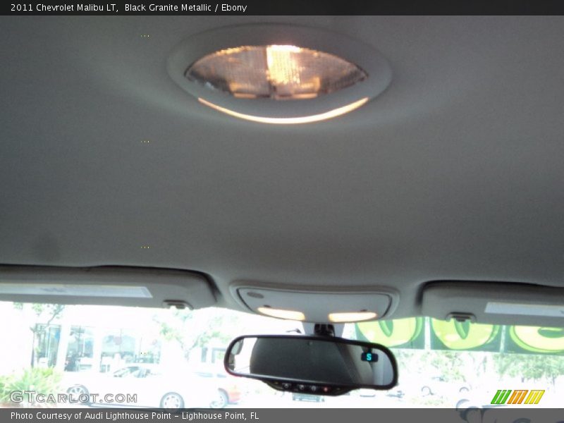 Black Granite Metallic / Ebony 2011 Chevrolet Malibu LT