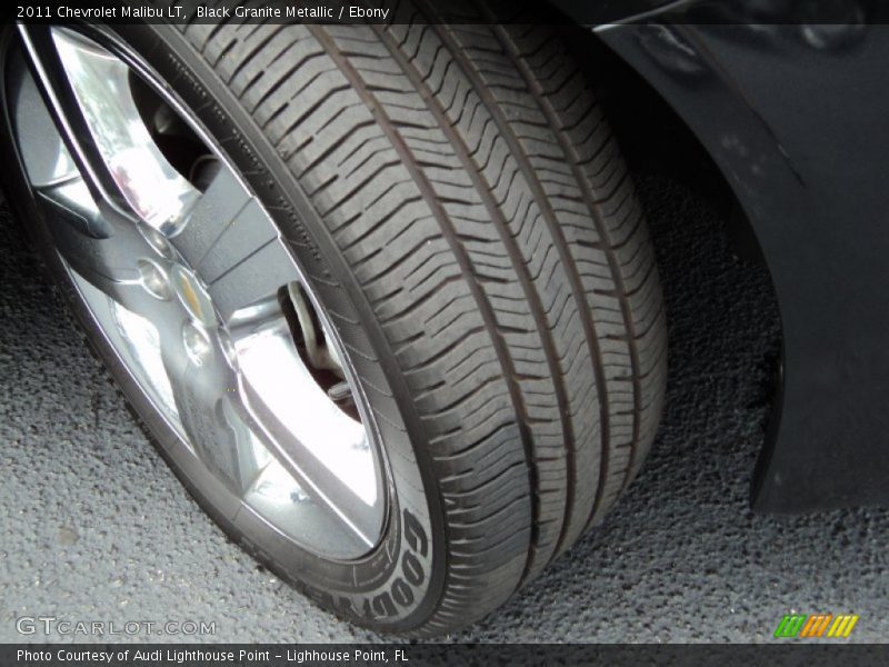 Black Granite Metallic / Ebony 2011 Chevrolet Malibu LT
