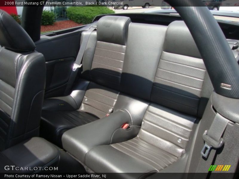 Black / Dark Charcoal 2008 Ford Mustang GT Premium Convertible