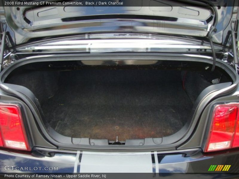 Black / Dark Charcoal 2008 Ford Mustang GT Premium Convertible