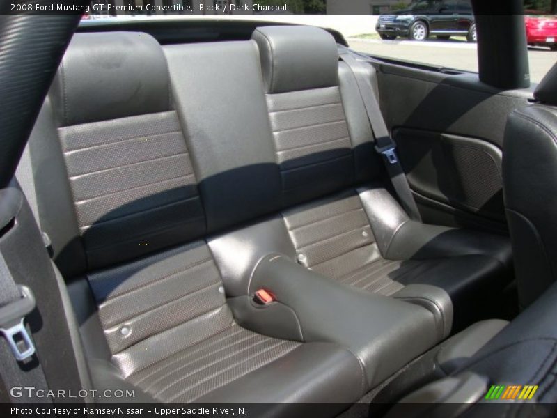 Black / Dark Charcoal 2008 Ford Mustang GT Premium Convertible