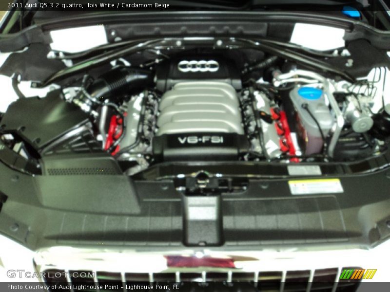 Ibis White / Cardamom Beige 2011 Audi Q5 3.2 quattro