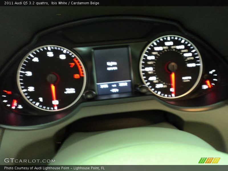 Ibis White / Cardamom Beige 2011 Audi Q5 3.2 quattro