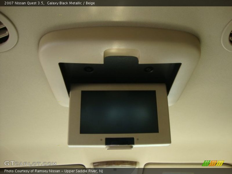 Galaxy Black Metallic / Beige 2007 Nissan Quest 3.5
