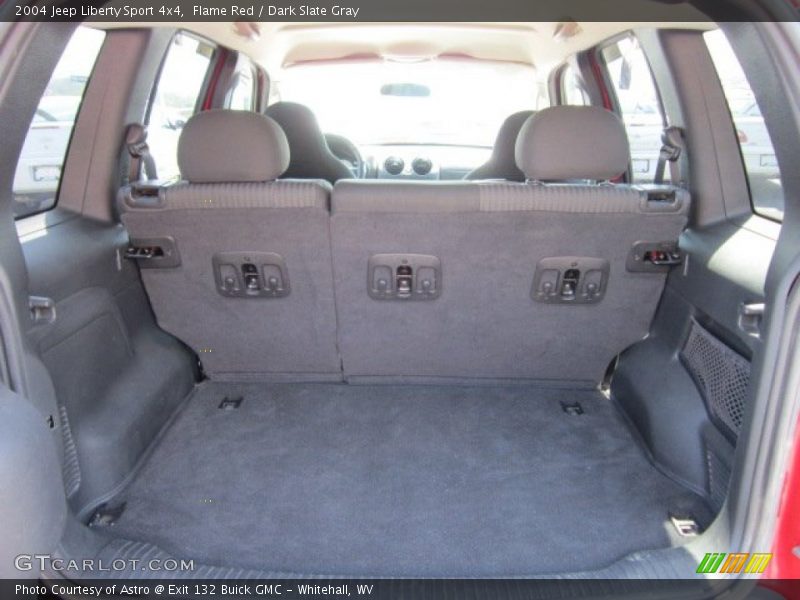 Flame Red / Dark Slate Gray 2004 Jeep Liberty Sport 4x4