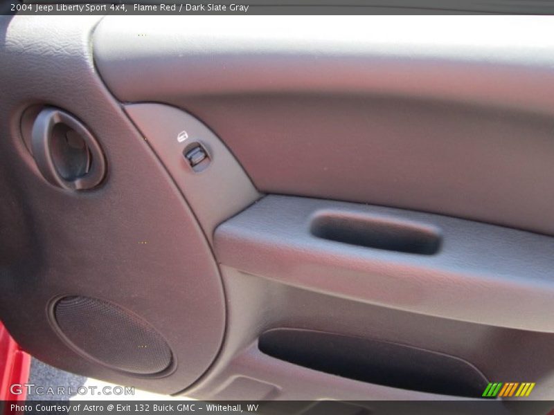 Flame Red / Dark Slate Gray 2004 Jeep Liberty Sport 4x4