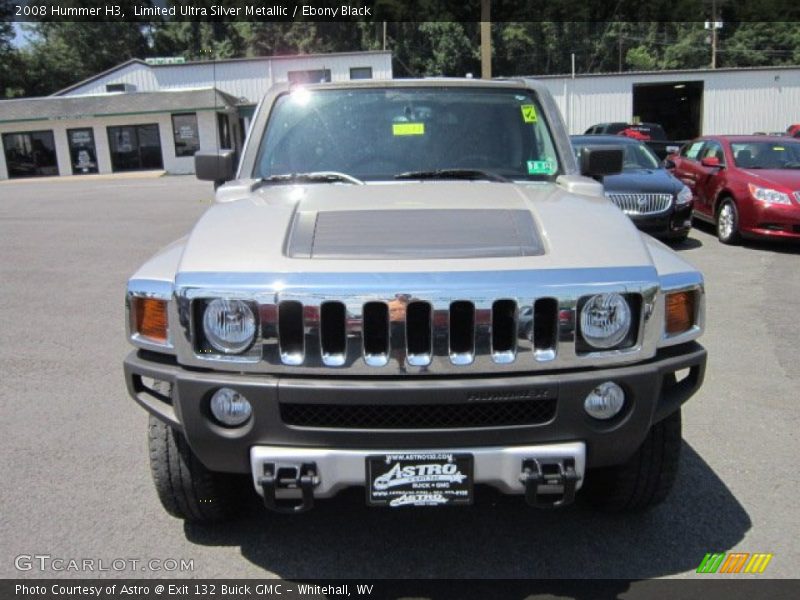 Limited Ultra Silver Metallic / Ebony Black 2008 Hummer H3
