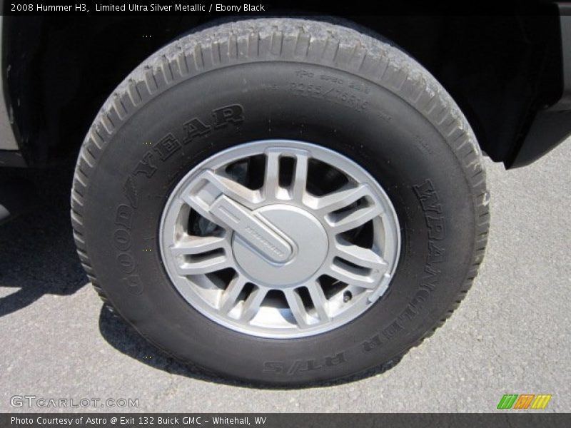 Limited Ultra Silver Metallic / Ebony Black 2008 Hummer H3