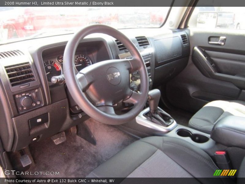 Limited Ultra Silver Metallic / Ebony Black 2008 Hummer H3