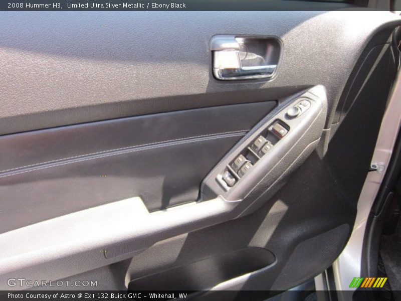 Limited Ultra Silver Metallic / Ebony Black 2008 Hummer H3