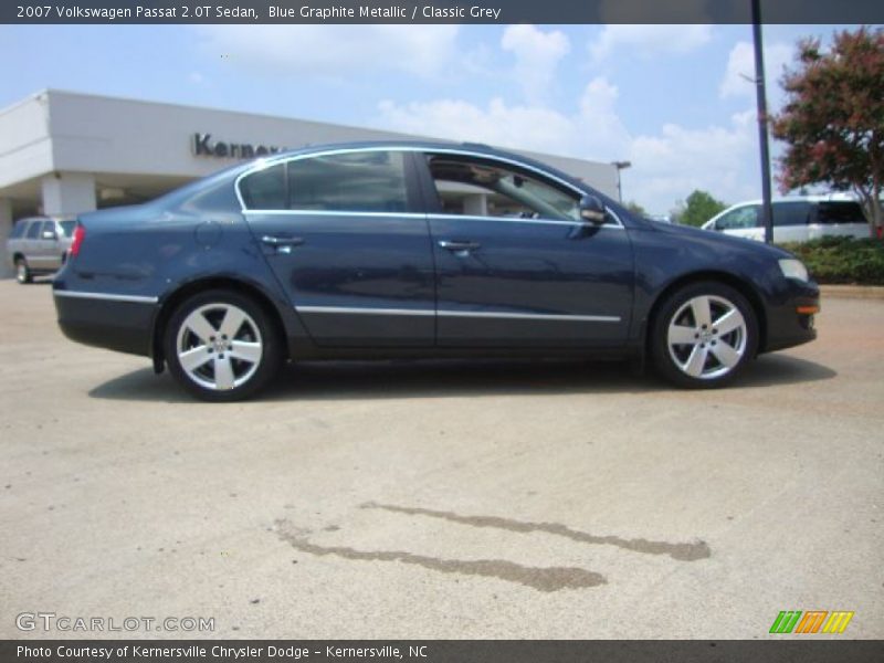 Blue Graphite Metallic / Classic Grey 2007 Volkswagen Passat 2.0T Sedan