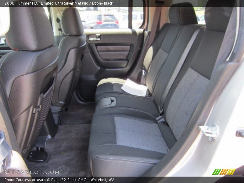 Limited Ultra Silver Metallic / Ebony Black 2008 Hummer H3