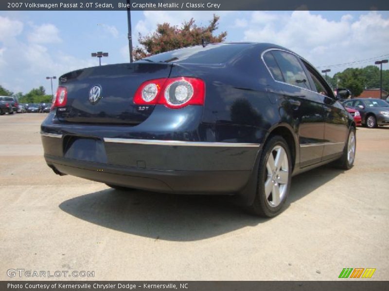 Blue Graphite Metallic / Classic Grey 2007 Volkswagen Passat 2.0T Sedan