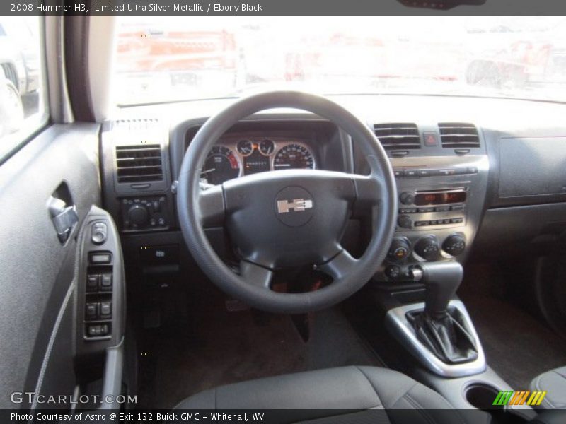 Limited Ultra Silver Metallic / Ebony Black 2008 Hummer H3