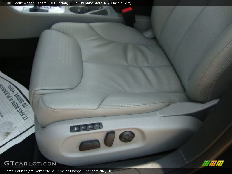 Blue Graphite Metallic / Classic Grey 2007 Volkswagen Passat 2.0T Sedan