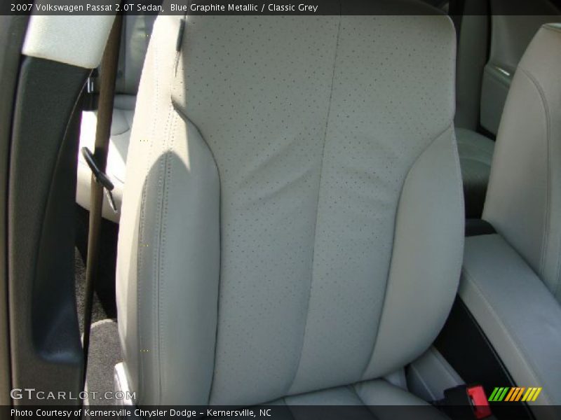 Blue Graphite Metallic / Classic Grey 2007 Volkswagen Passat 2.0T Sedan