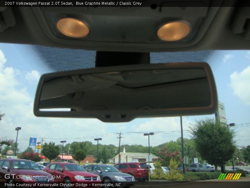Blue Graphite Metallic / Classic Grey 2007 Volkswagen Passat 2.0T Sedan