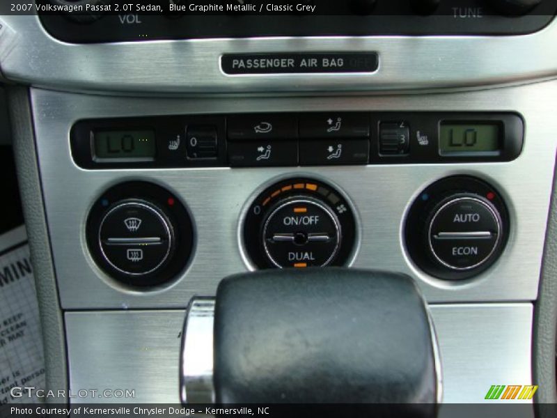 Blue Graphite Metallic / Classic Grey 2007 Volkswagen Passat 2.0T Sedan
