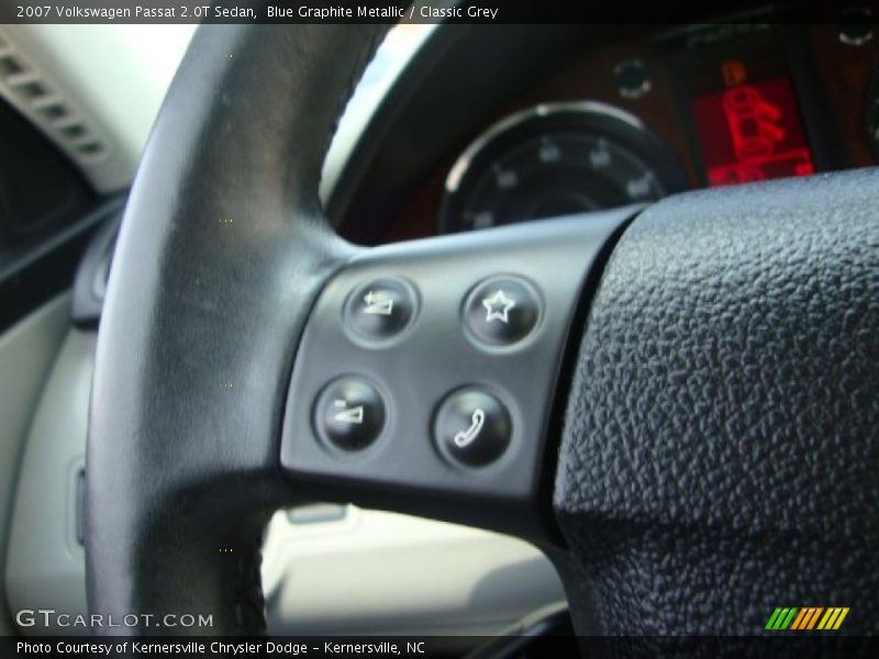 Blue Graphite Metallic / Classic Grey 2007 Volkswagen Passat 2.0T Sedan