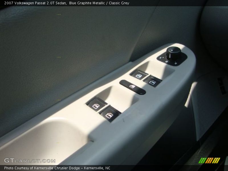 Blue Graphite Metallic / Classic Grey 2007 Volkswagen Passat 2.0T Sedan