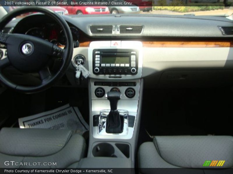 Blue Graphite Metallic / Classic Grey 2007 Volkswagen Passat 2.0T Sedan