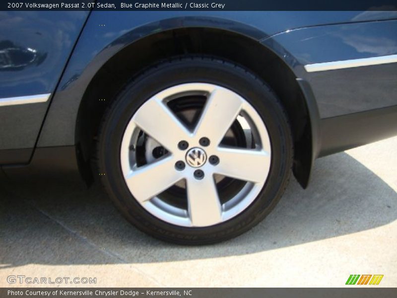 Blue Graphite Metallic / Classic Grey 2007 Volkswagen Passat 2.0T Sedan